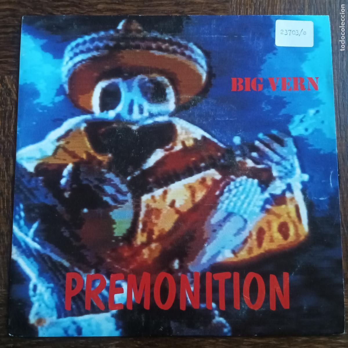 Discos de vinilo: BIG VERN, PREMONITION. SINGLE 1989 URANTIA - Foto 1