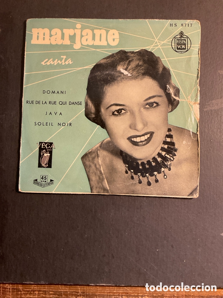 Discos de vinilo: Marjane canta - Foto 1