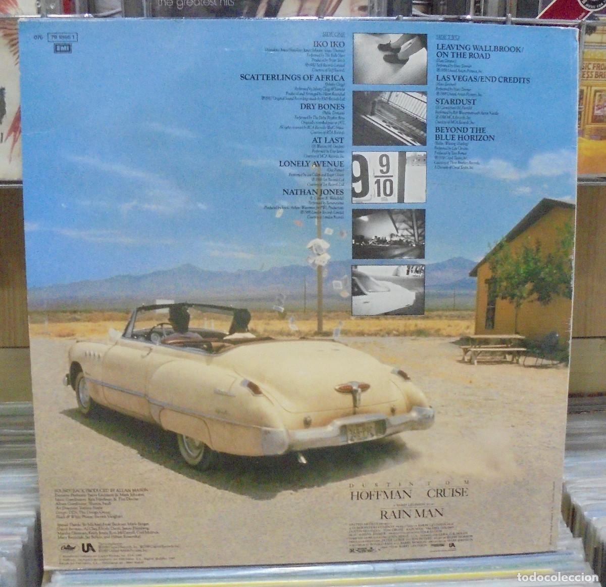 Discos de vinilo: BSO Rain man. Capitol records 1989 -- LP - Foto 2