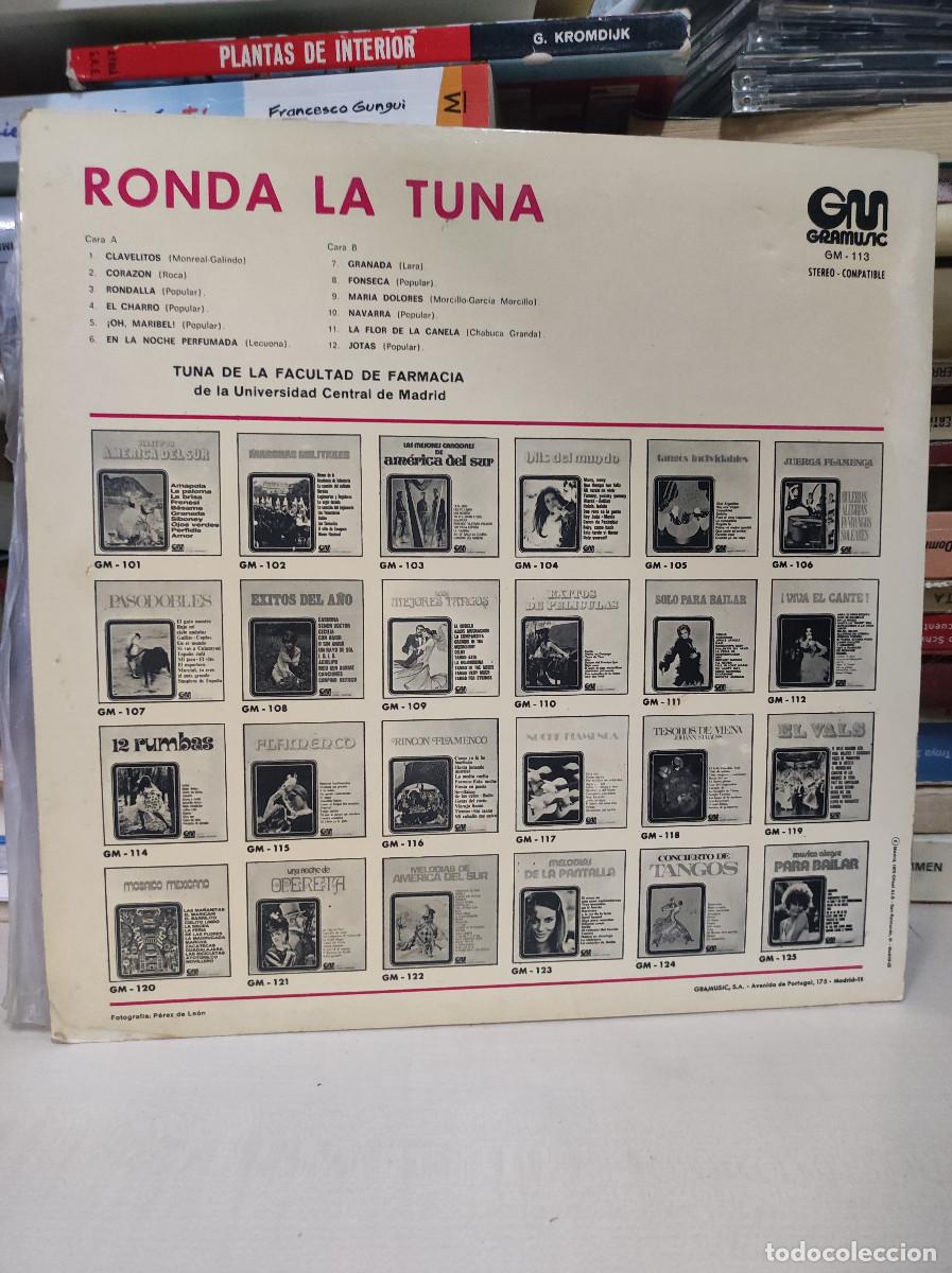 Discos de vinilo: RONDA LA TUNA CLAVELITOS - Foto 2