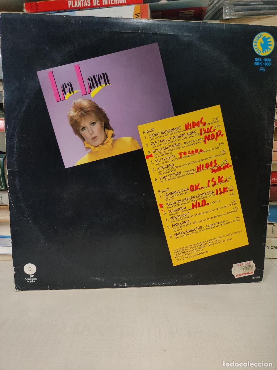 Discos de vinilo: Lea Laven &ndash; Sanat Murenevat - Foto 2