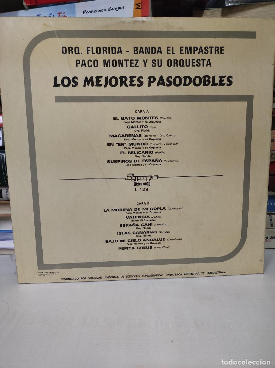 Discos de vinilo: Los Mejores Pasodobles - Foto 2