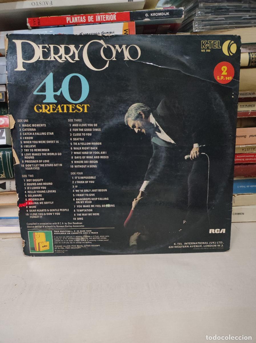 Discos de vinilo: Perry Como &ndash; 40 Greatest - Foto 2