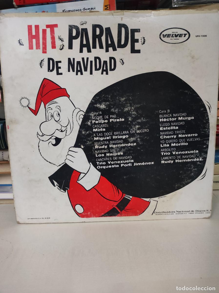 Discos de vinilo: HIT PARADE DE NAVIDAD VELVET - Foto 2