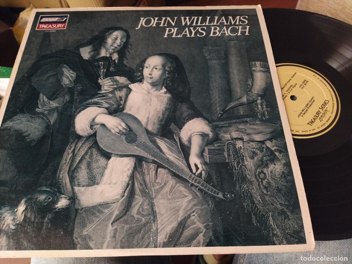 Discos de vinilo: John Williams LP plays Bach ..lp usa - Foto 1