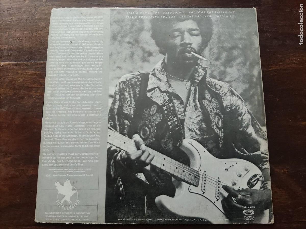 Discos de vinilo: JIMI HENDRIX FREE SPIRIT - Foto 2