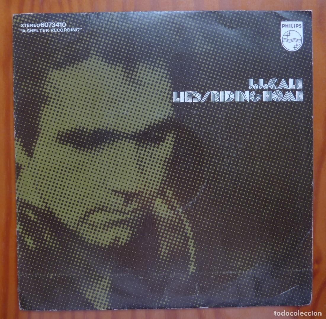 Discos de vinilo: J.J. CALE / LIES / 1972 / SINGLE - Foto 1
