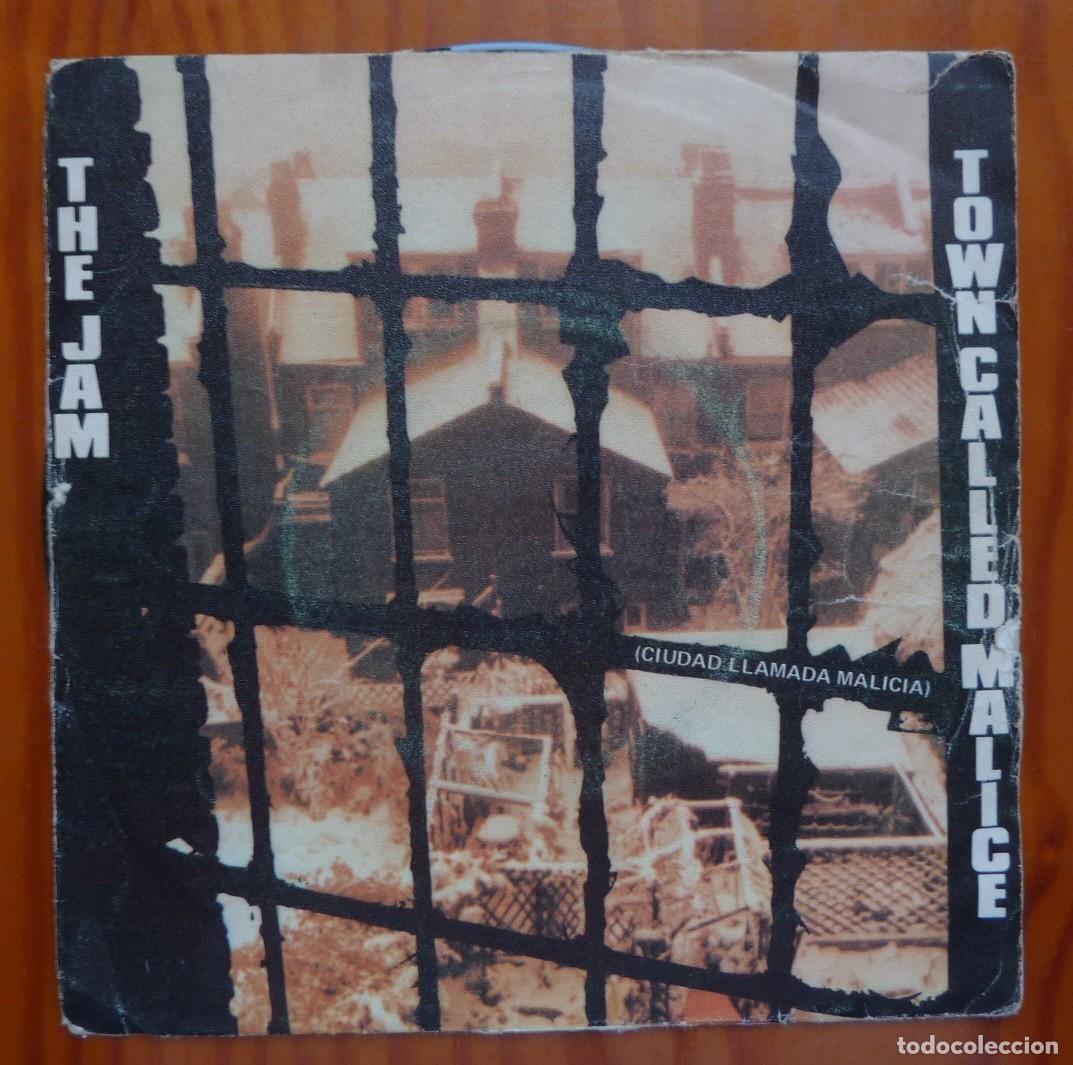 Discos de vinilo: THE JAM / TOWN CALLED MALICE/ 1982 / SINGLE - Foto 1