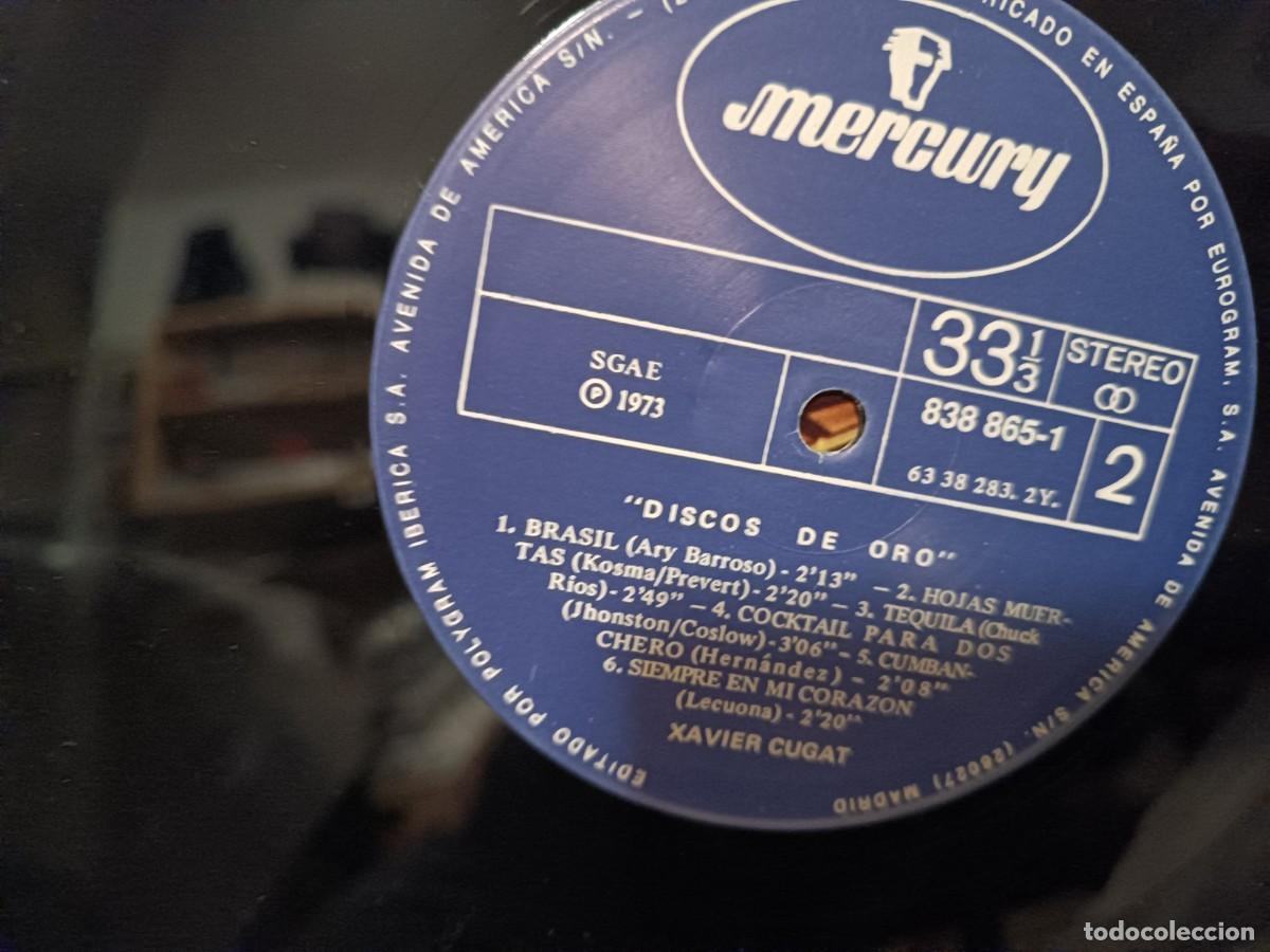 Discos de vinilo: Xavier Cugat disco de oro - Foto 3