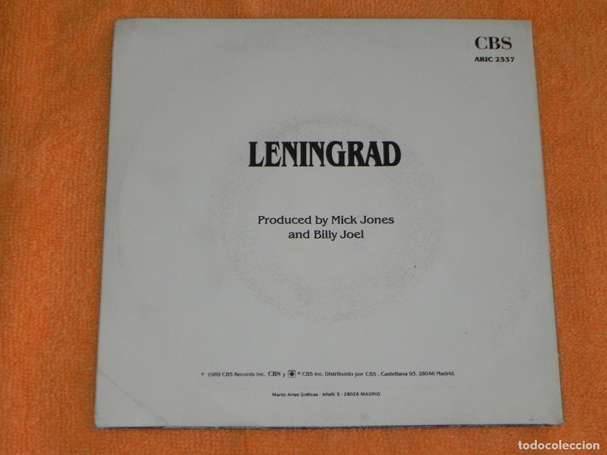 Discos de vinilo: Billy Joel / Leningrad / CBS / A&ntilde;o 1989 - Foto 2
