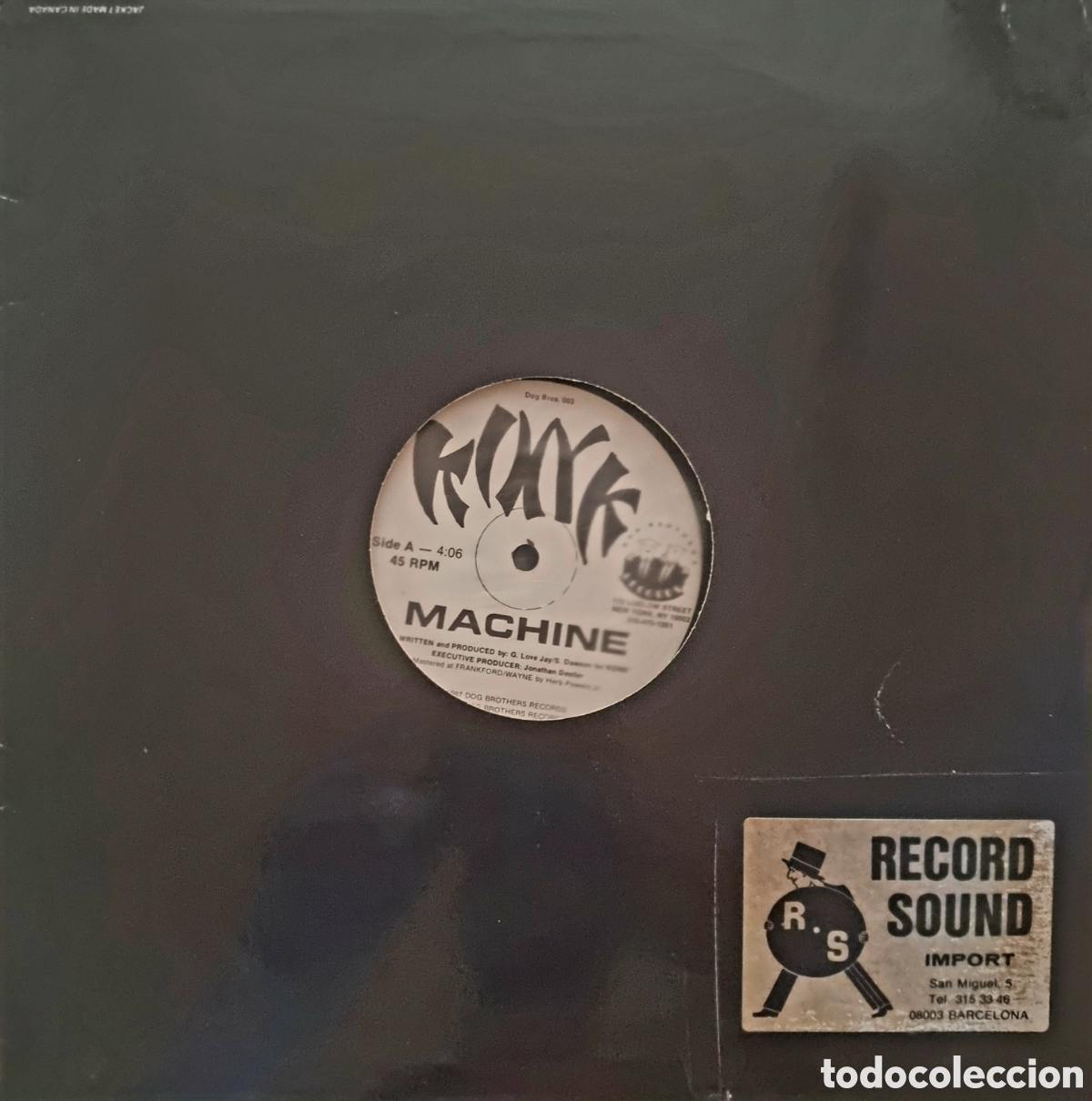Discos de vinilo: KONK - Machine - Dog Brothers - 1987 - Foto 3