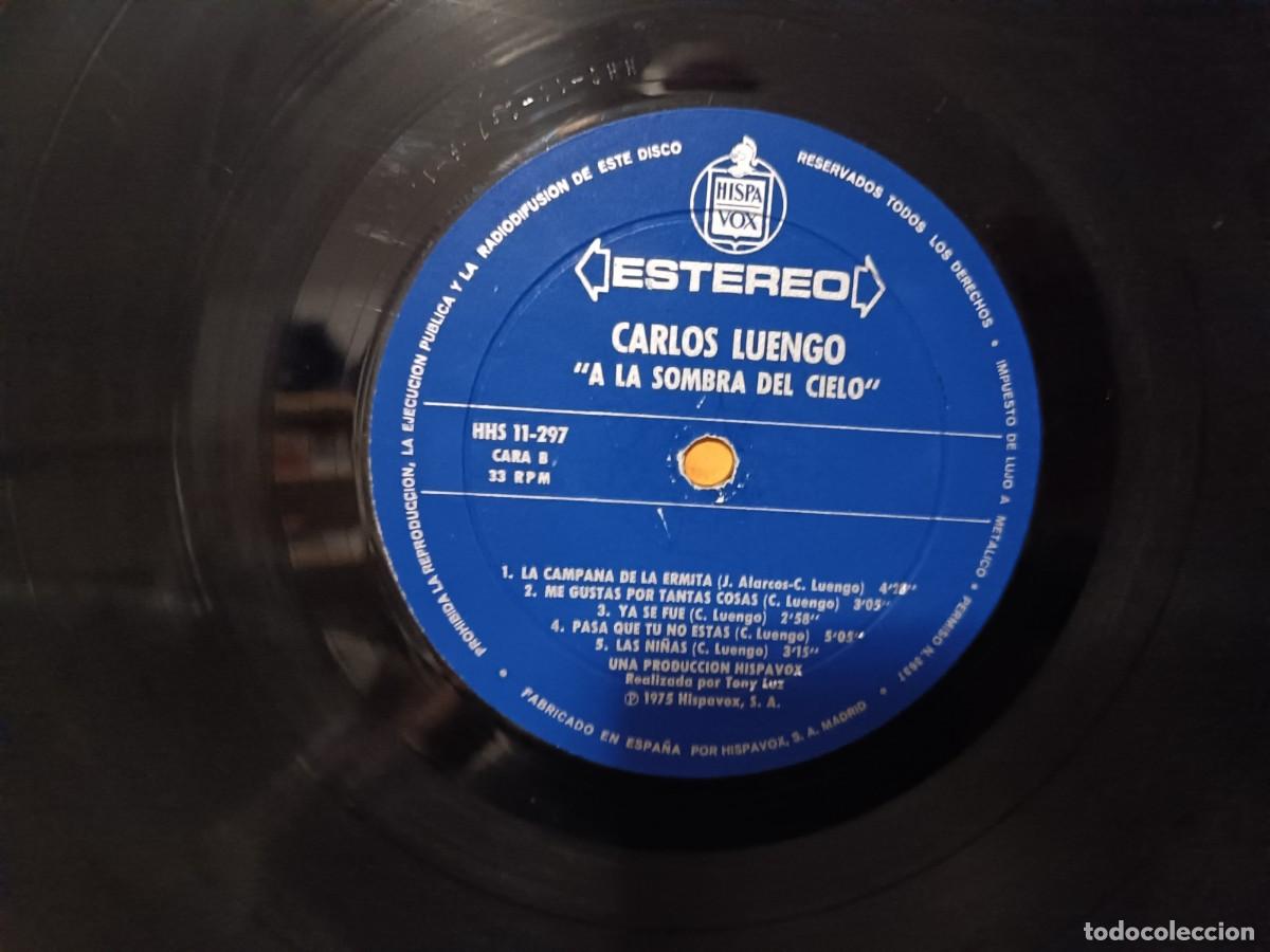 Discos de vinilo: Carlos Luengo a la sombra del cielo - Foto 3