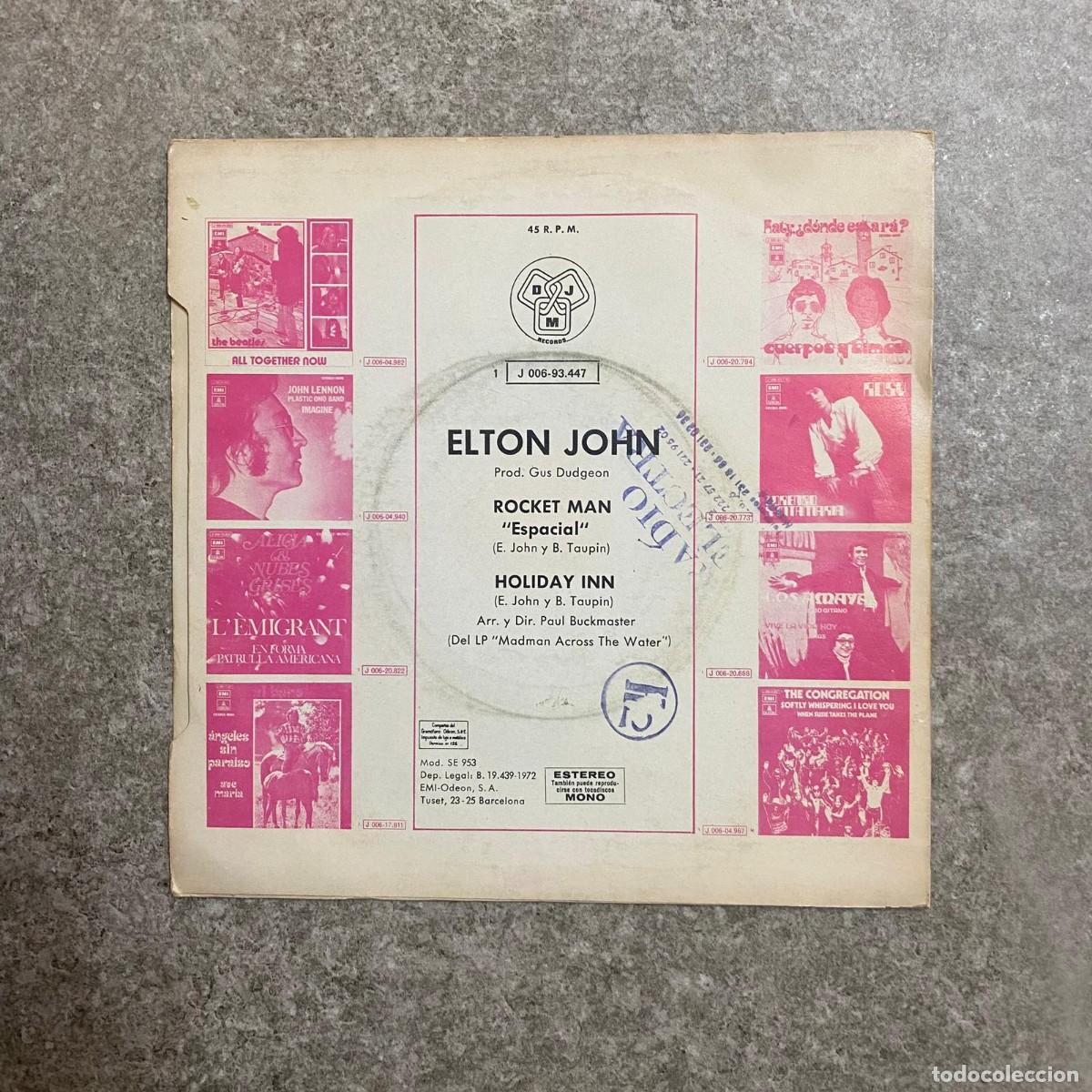 Discos de vinilo: Elton John &ndash; Rocket Man - Foto 2