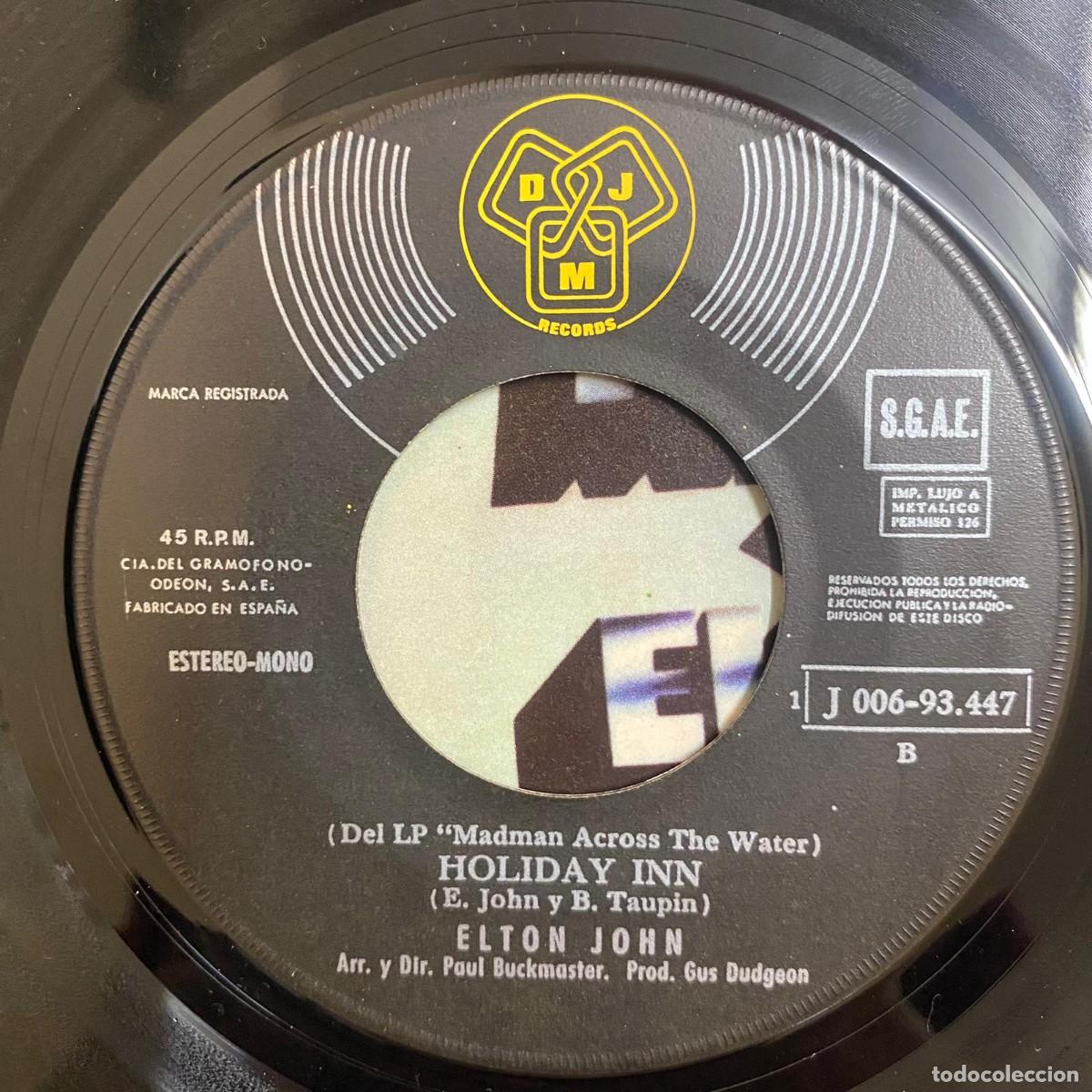 Discos de vinilo: Elton John &ndash; Rocket Man - Foto 6