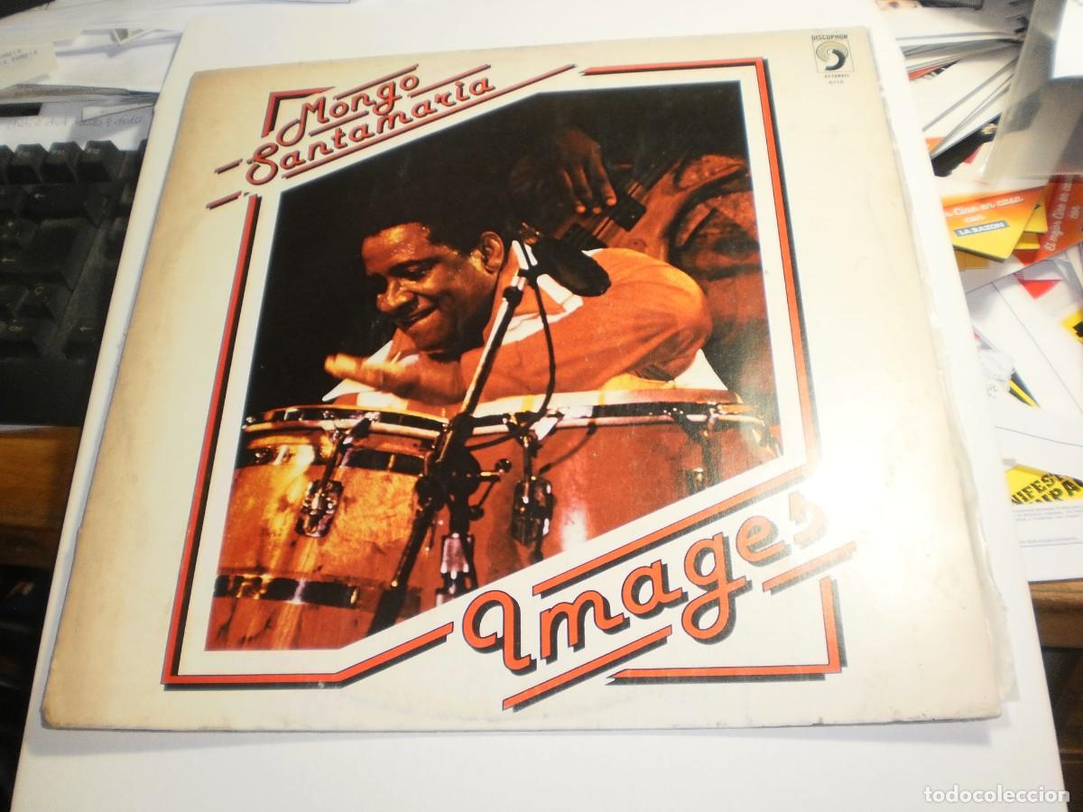 Vinyl records: lp mongo santamar&iacute;a. images. discophon 1981 spain (seminuevo)