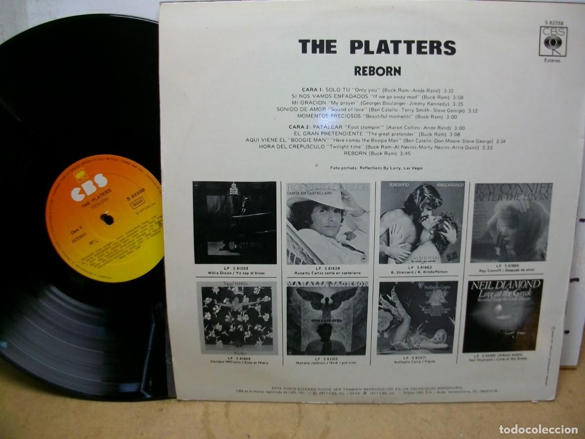 Discos de vinilo: The Platters &ndash; Reborn LP - Foto 2