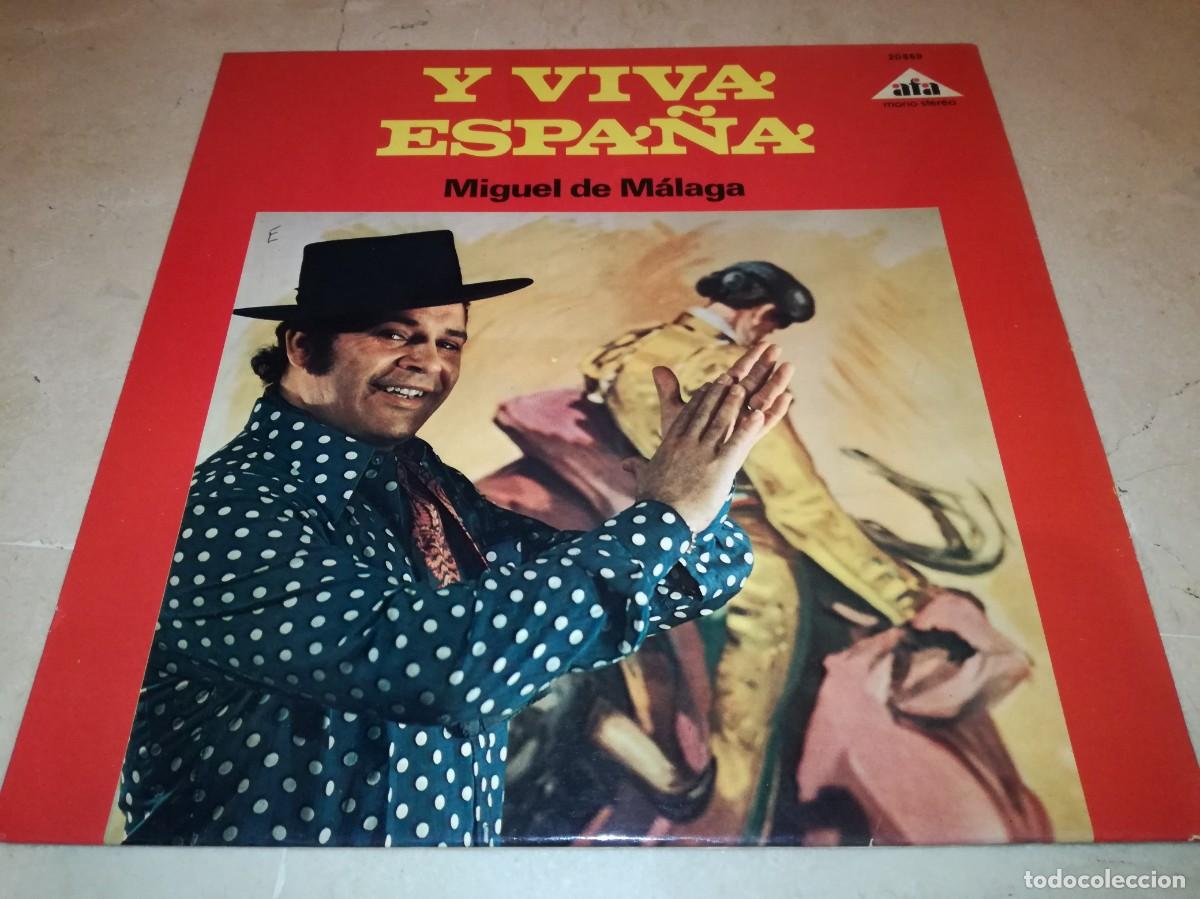 Disques de vinyle: MIGUEL DE MALAGA-Y VIVA ESPA&Ntilde;A-EDICI&Oacute;N ORIGINAL FRANCESA