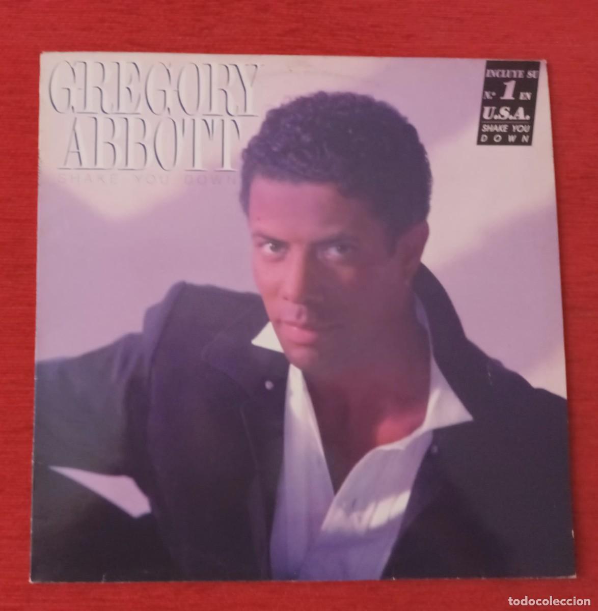 Discos de vinilo: GREGORY ABBOTT - SHAKE YOU DOWN - LP - Foto 1