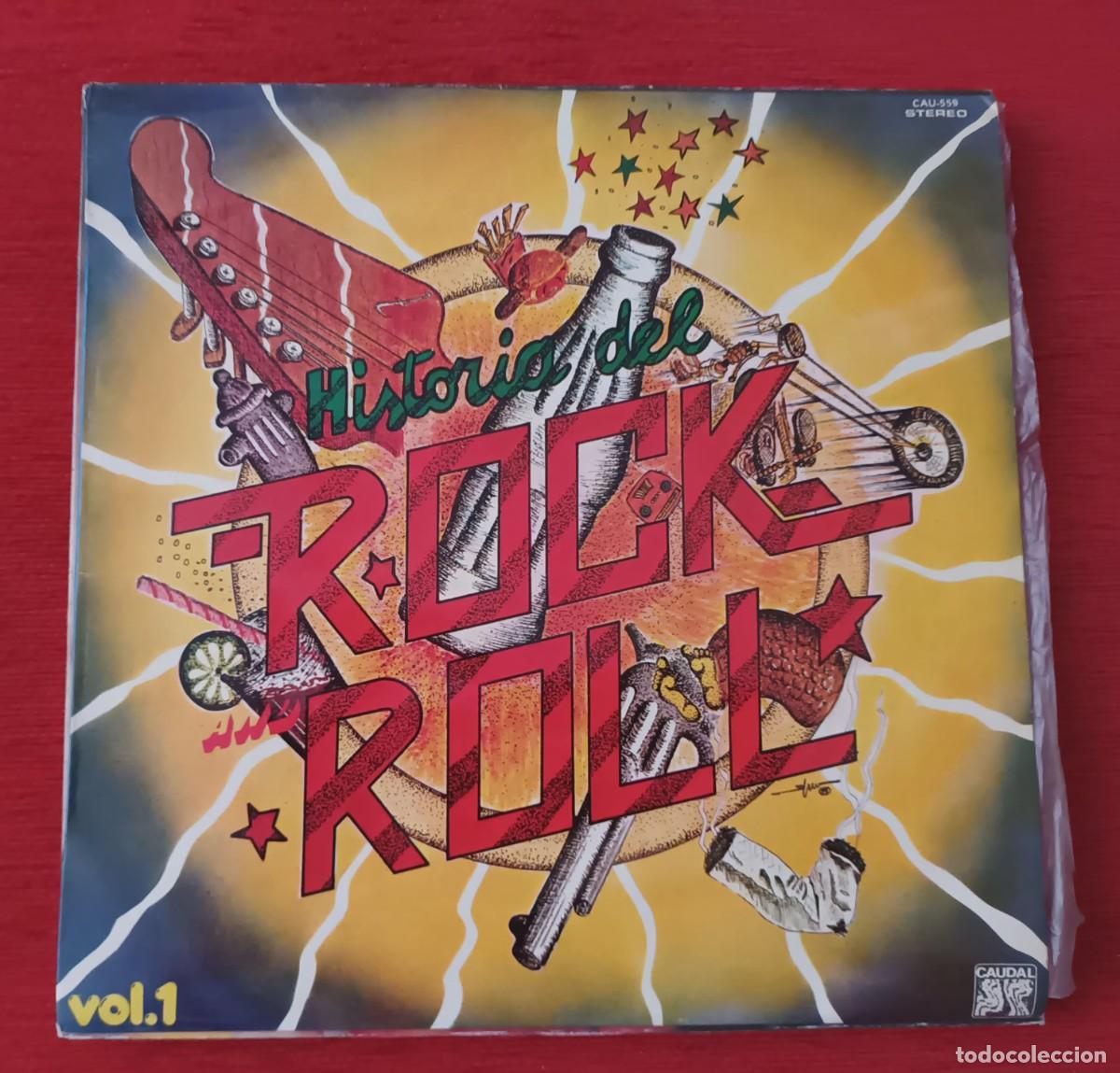 Discos de vinilo: HISTORIA DEL ROCK AND ROLL - VOL 1 - LP - Foto 1