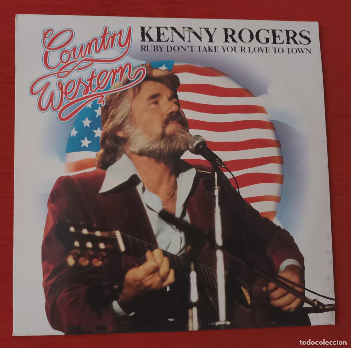 Discos de vinilo: KENNY ROGERS - RUBY DON&acute;T TAKE YOUR LOVE TO TOWN - LP - Foto 1