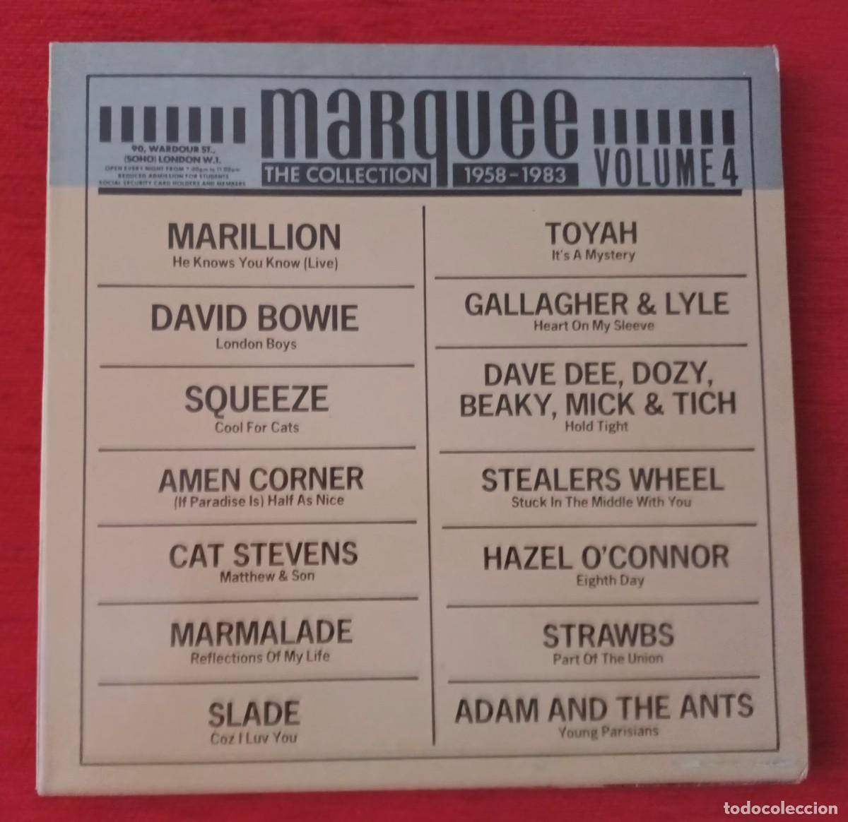 Discos de vinilo: MARQUEE - THE COLLECTION VOLUME 4 - LP - Foto 1
