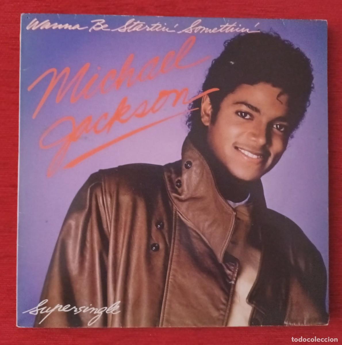 Discos de vinilo: MICHAEL JACKSON - WANNA BE STARTIN&acute; SOMETHIN&acute;- MAXI SINGLE - Foto 1