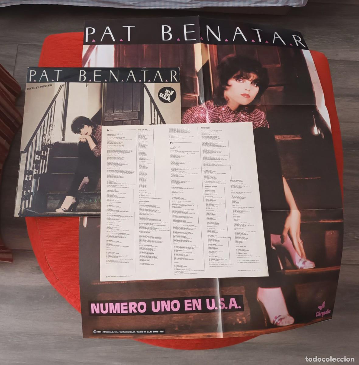 Discos de vinilo: PAT BENATAR - PRECIOUS TIME - LP - Foto 3