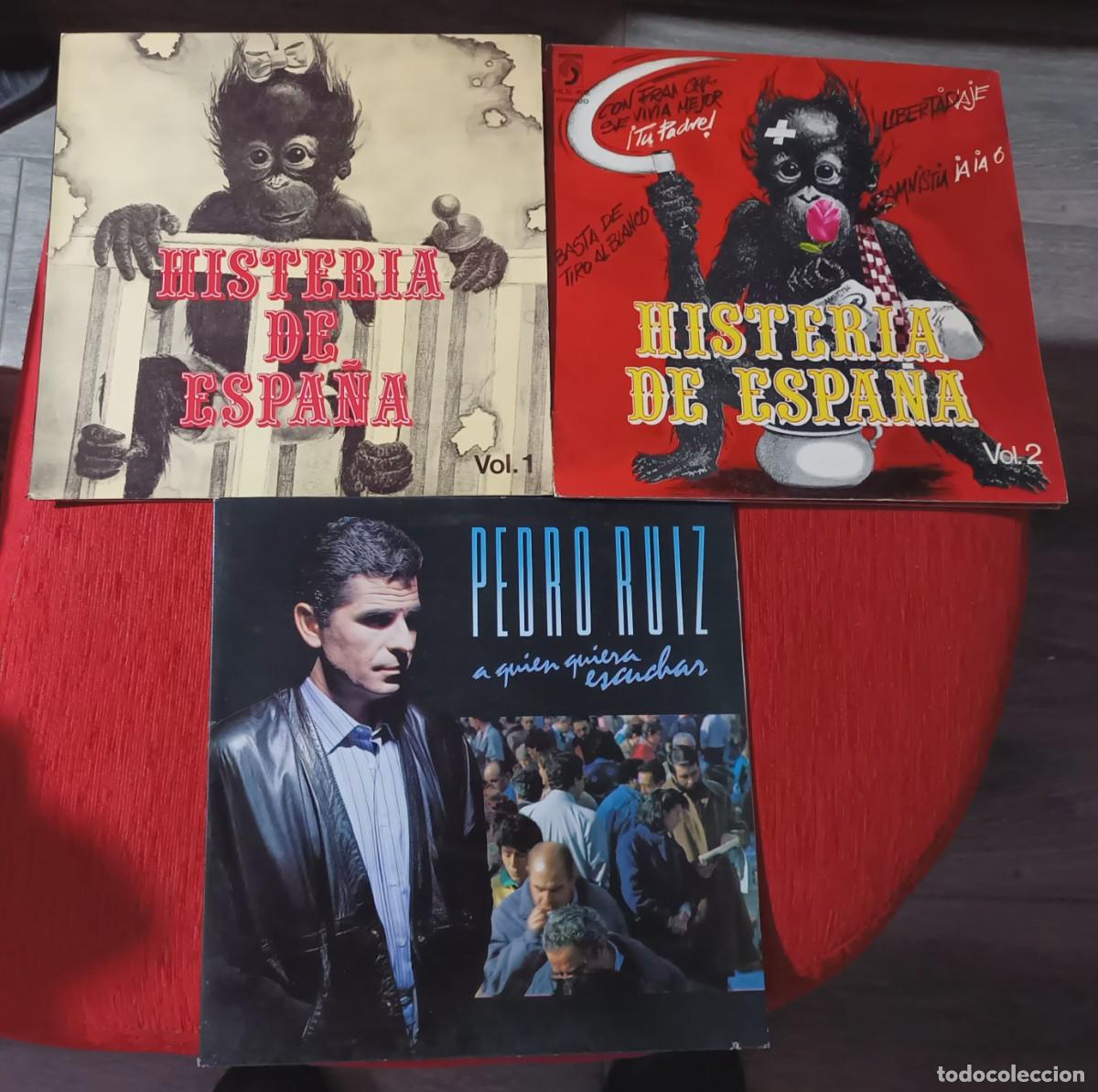 Discos de vinilo: PEDRO RUIZ - 3 LPS - Foto 1