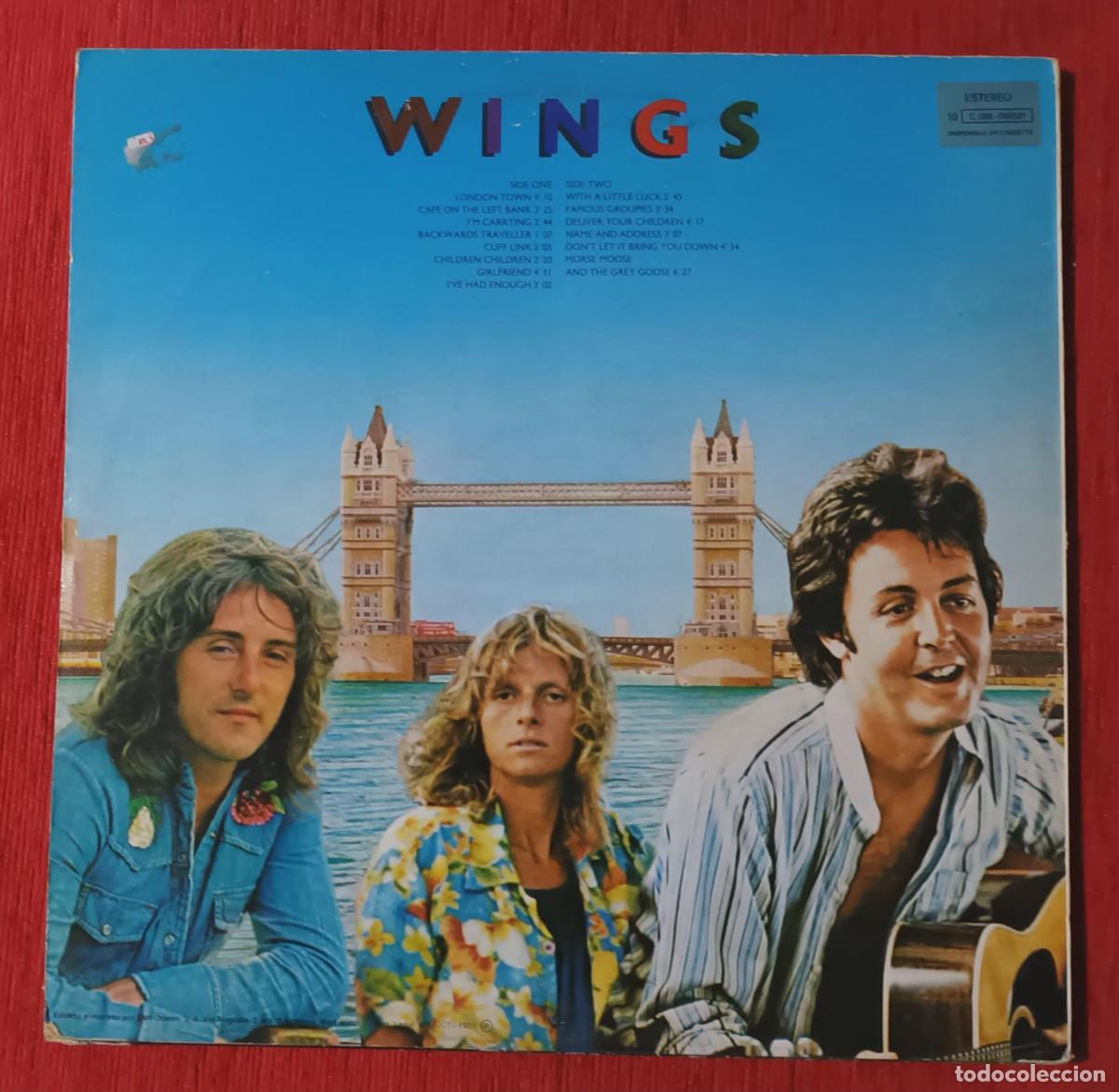 Discos de vinilo: WINGS - LONDON TOWN - LP - Foto 2