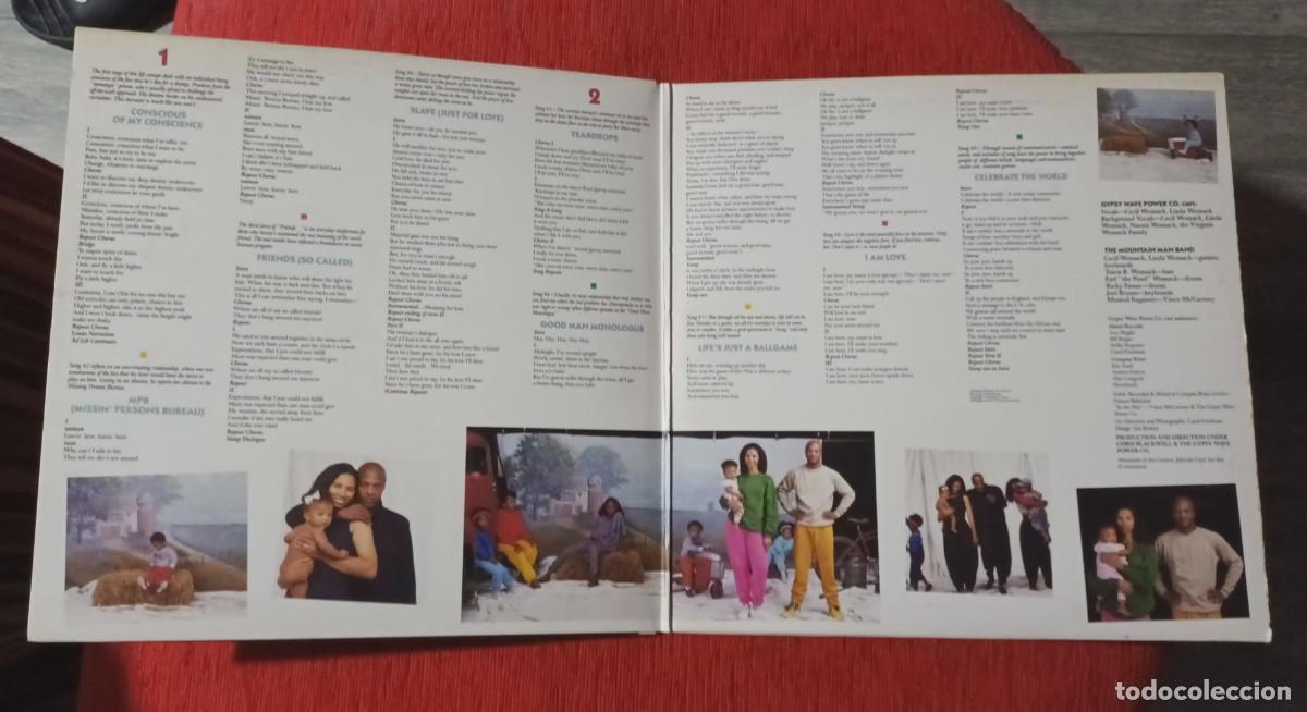Discos de vinilo: WOMACK & WOMACK - CONSCIENCE - LP - Foto 3