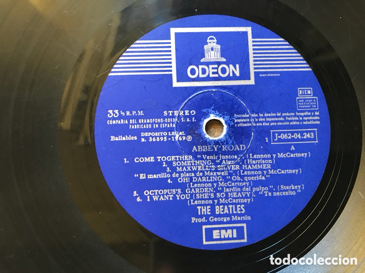 Discos de vinilo: Abbey road. The Beatles - Foto 3