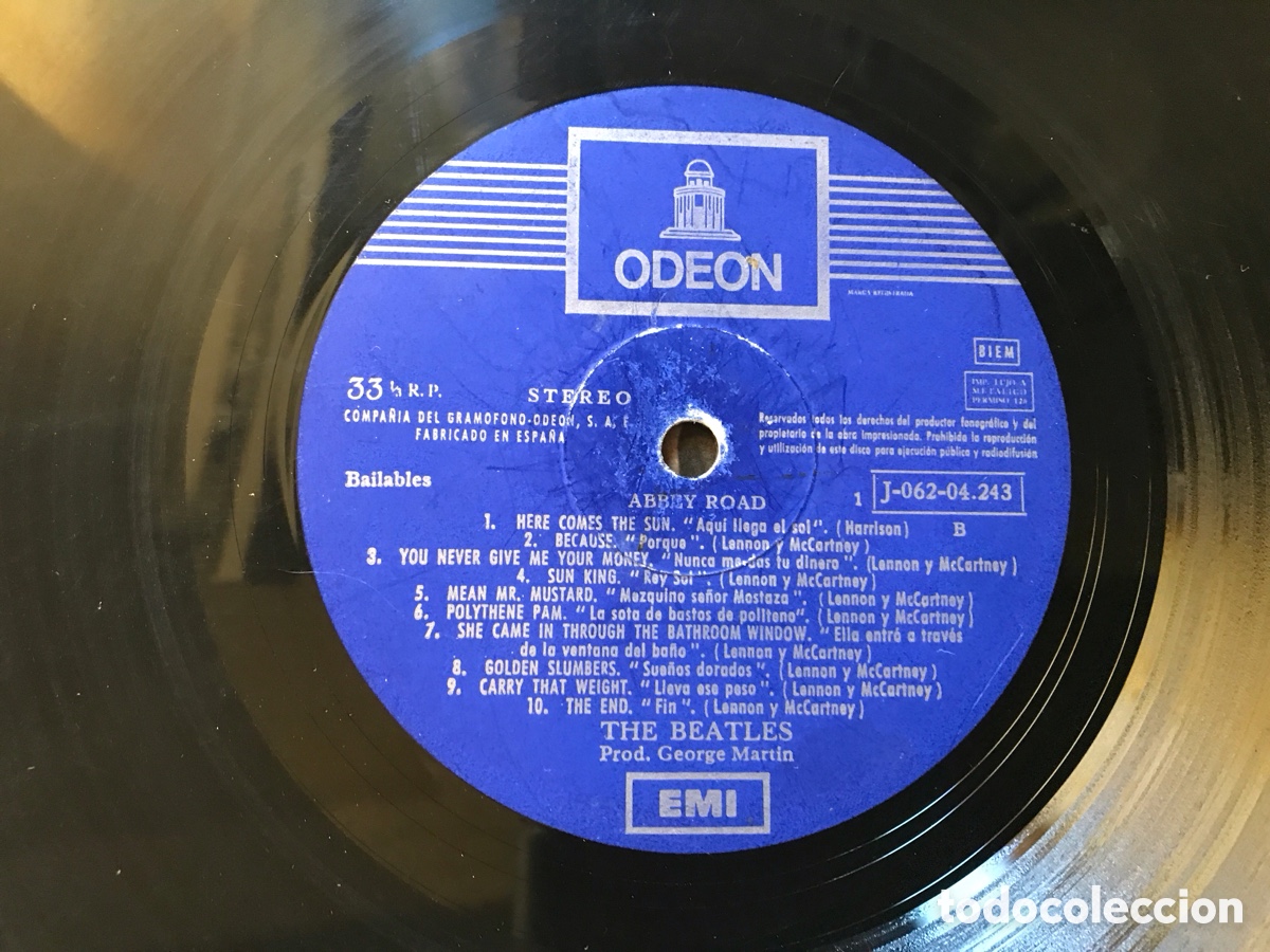 Discos de vinilo: Abbey road. The Beatles - Foto 4