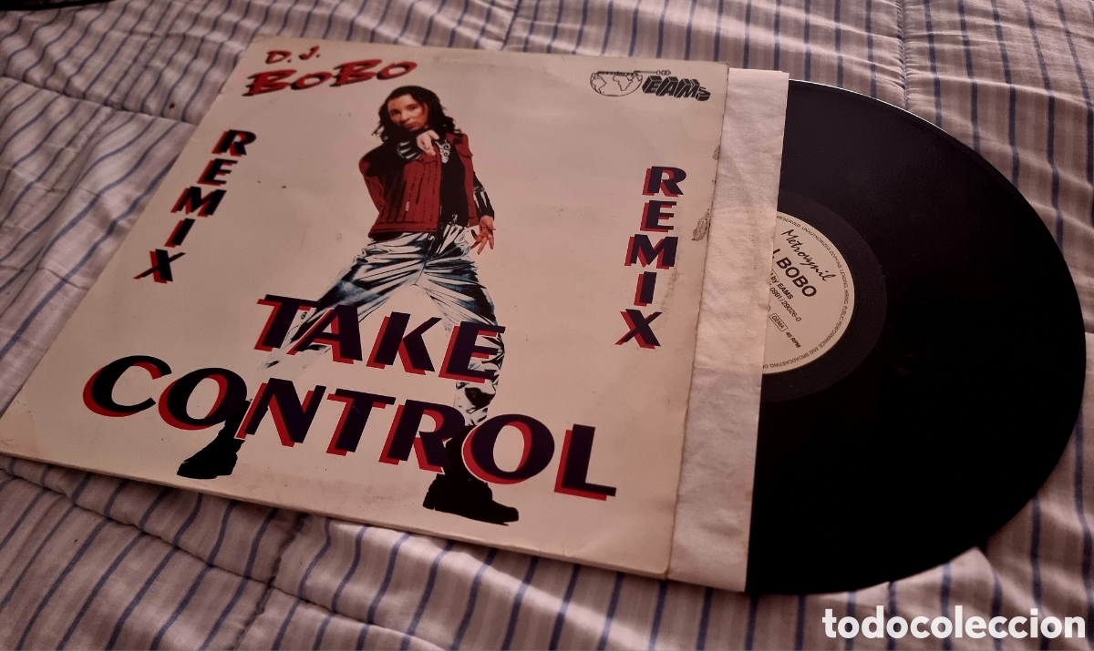 Discos de vinilo: D.J. BOBO TAKE CONTROL REMIX MAXI 1994 SWITZERLAND - Foto 1