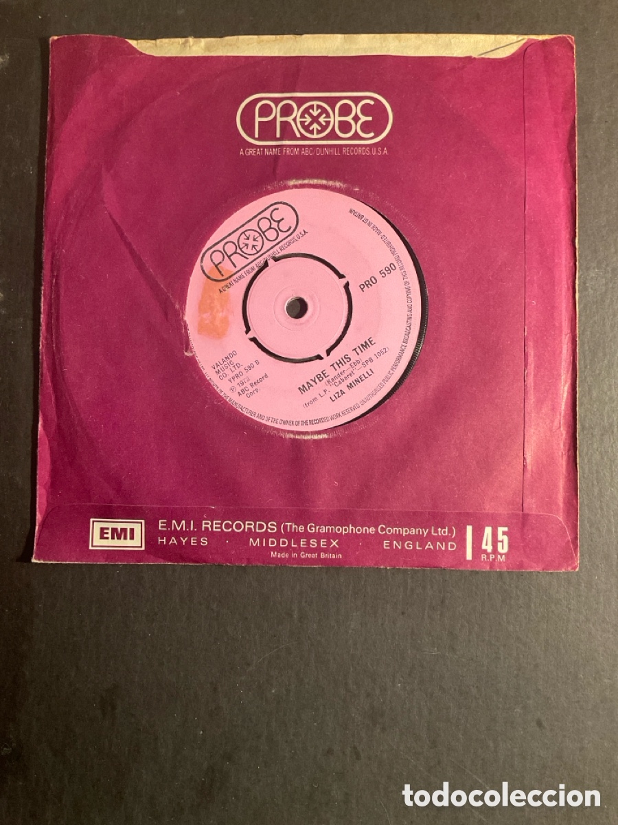 Discos de vinilo: Liza Minelli-Cabaret - Foto 2