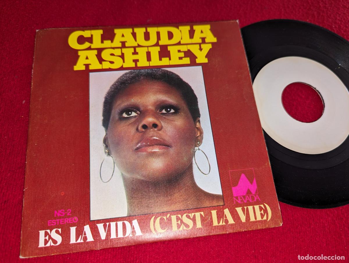 Dischi in vinile: CLAUDIA ASHLEY Es la vida/C'est la vie PART 2 7'' SINGLE 1977 Dial ESPA&Ntilde;A SPAIN promo TEST PRESSING