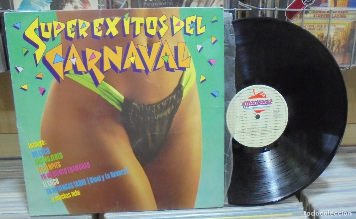 Dischi in vinile: Super&eacute;xitos del carnaval. Manzana discos 1990 -- LP