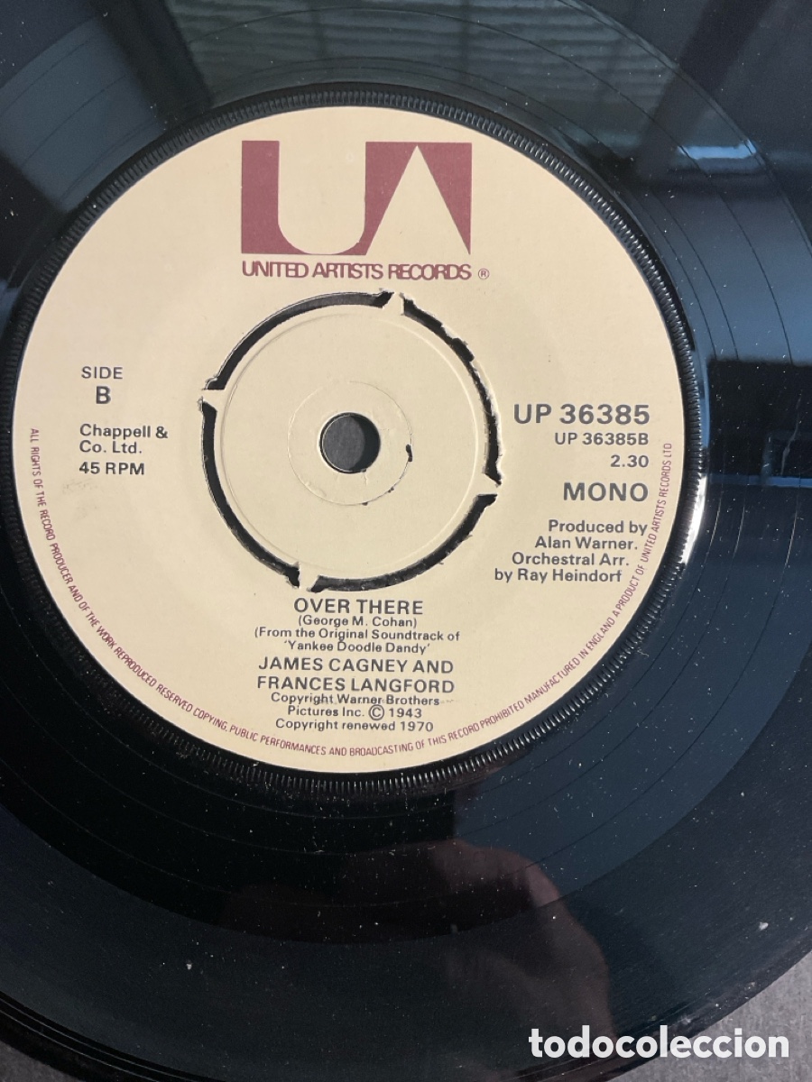 Discos de vinilo: James Cagney BSO de Yankee Doodle Dandy - Foto 4