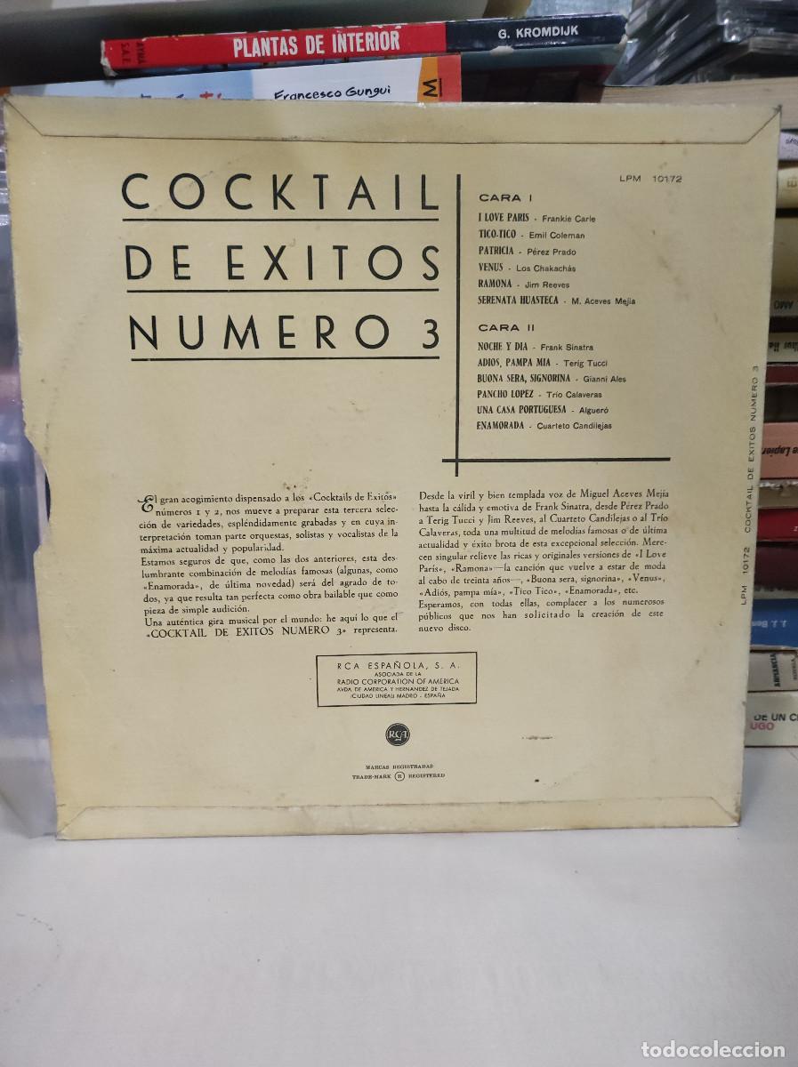 Discos de vinilo: Cocktail De &Eacute;xitos N&ordm; 3 - Foto 2