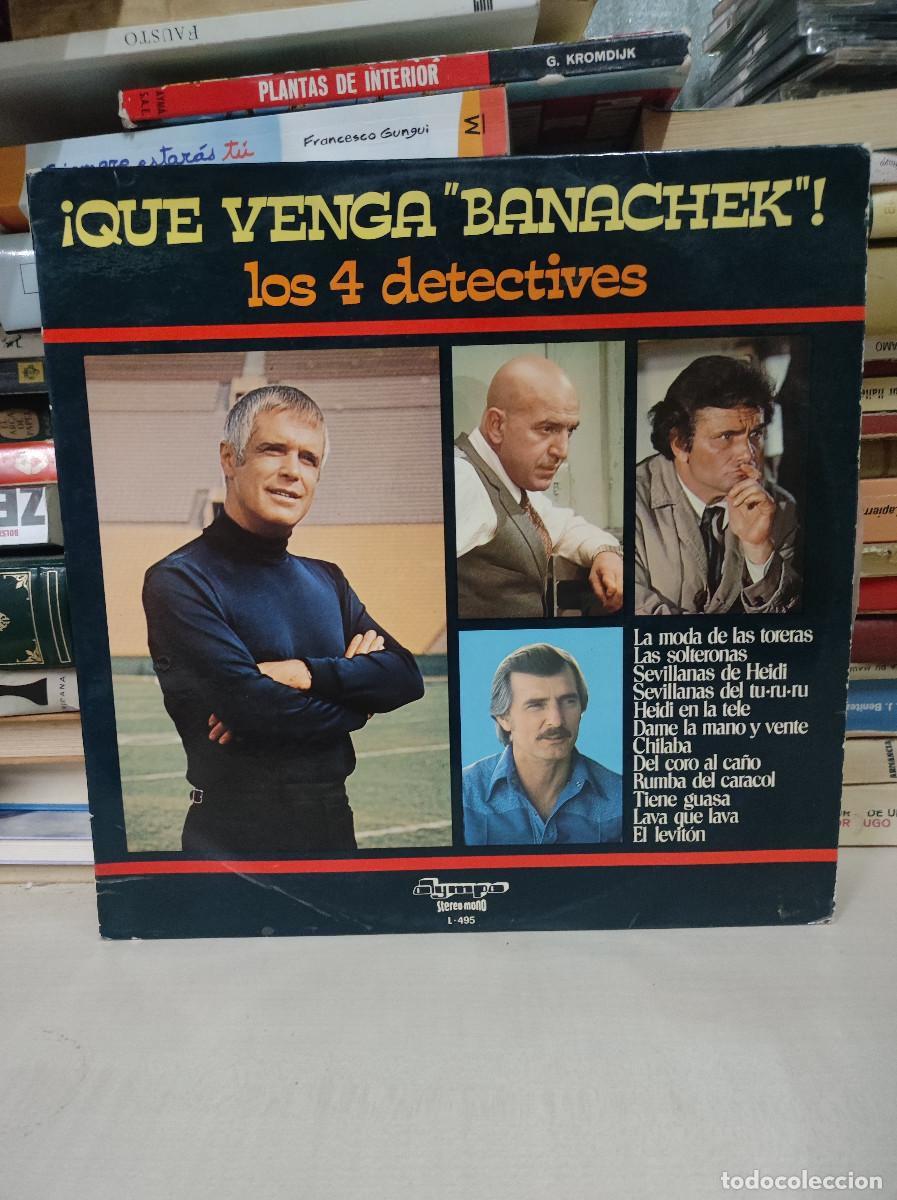 Discos de vinilo: &iexcl;Que Venga &rdquo;Banachek&rdquo;! Los 4 Detectives - Foto 1