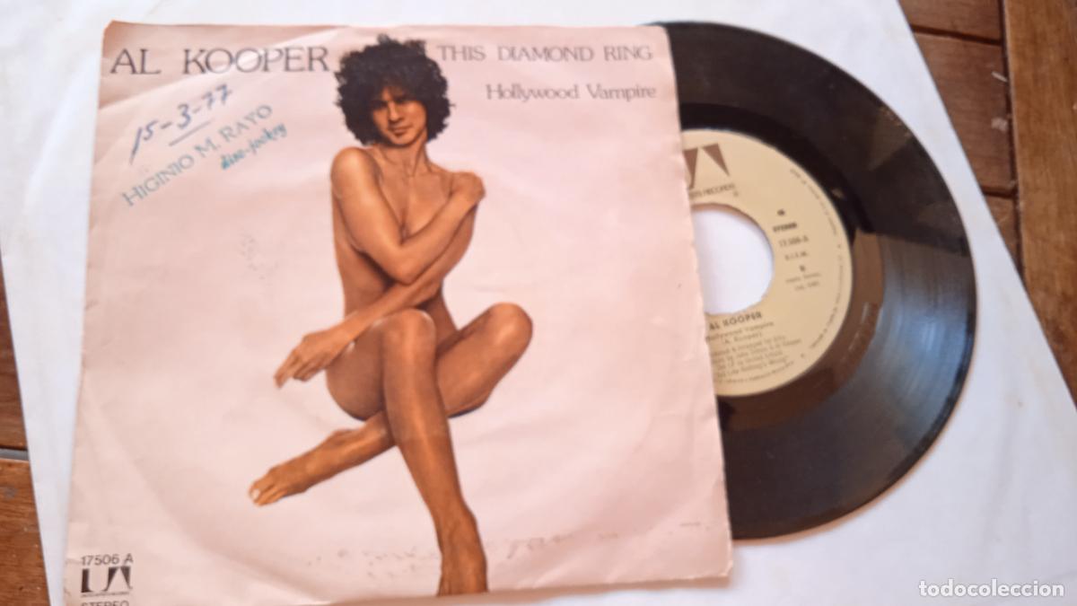 Discos de vinilo: AL KOOPER. SINGLE. THIS DIAMOND RING. MADE IN SPAIN. 1977 - Foto 1