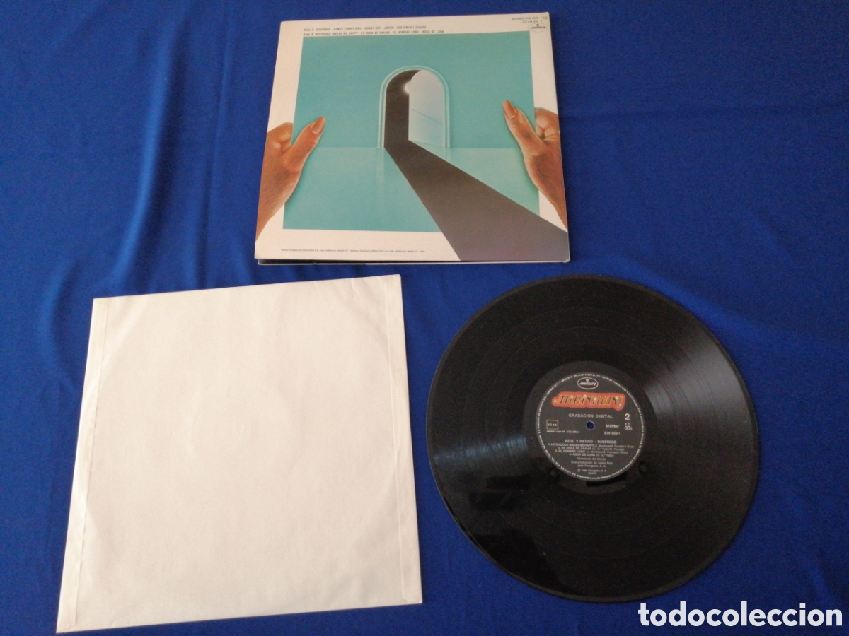 Discos de vinilo: AZUL Y NEGRO SUSPENSE 1984 - Foto 5