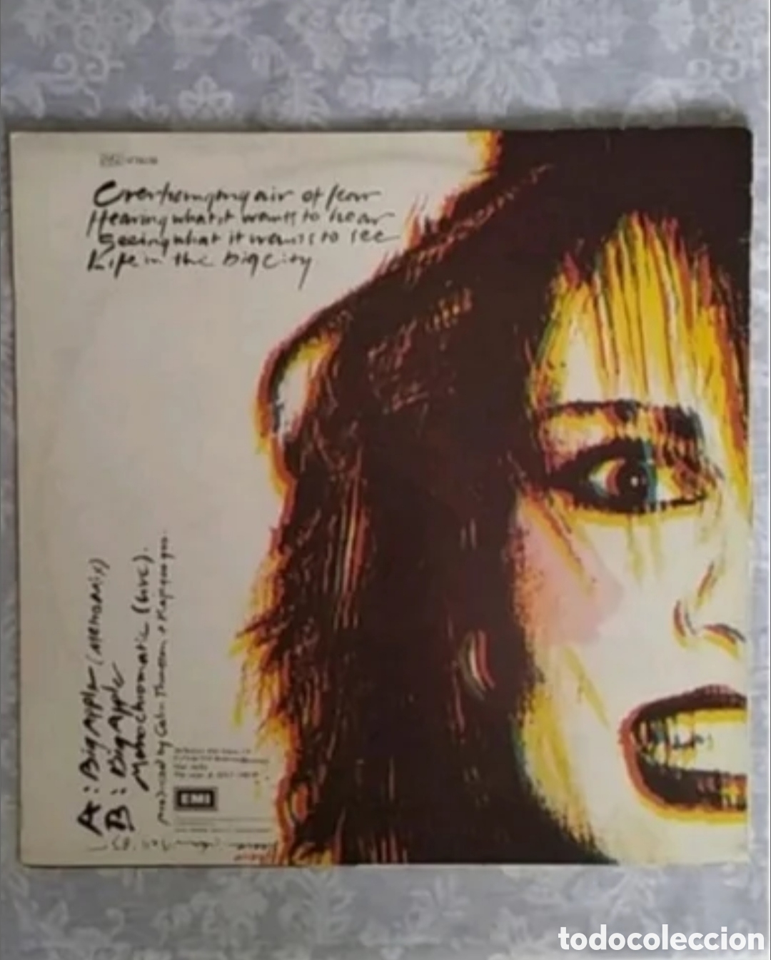 Discos de vinilo: Maxi single Kajagoogoo. Big Apple - Foto 2