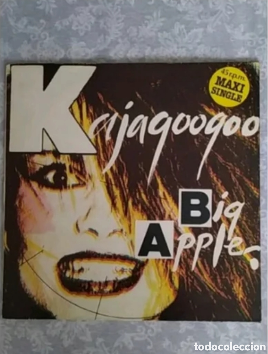 Discos de vinilo: Maxi single Kajagoogoo. Big Apple - Foto 1