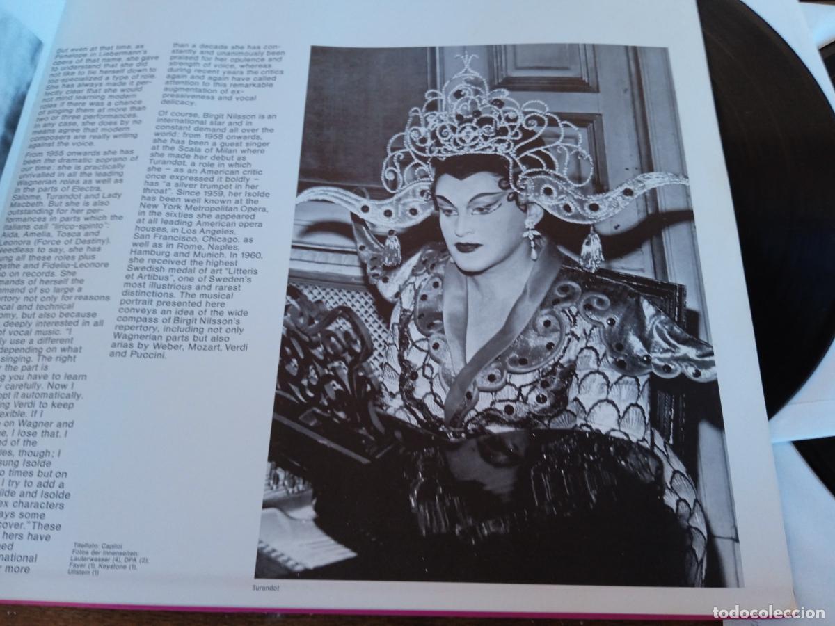 Discos de vinilo: BIRGIT NILSSON. DOBLE LP. MADE IN GERMANY - Foto 5