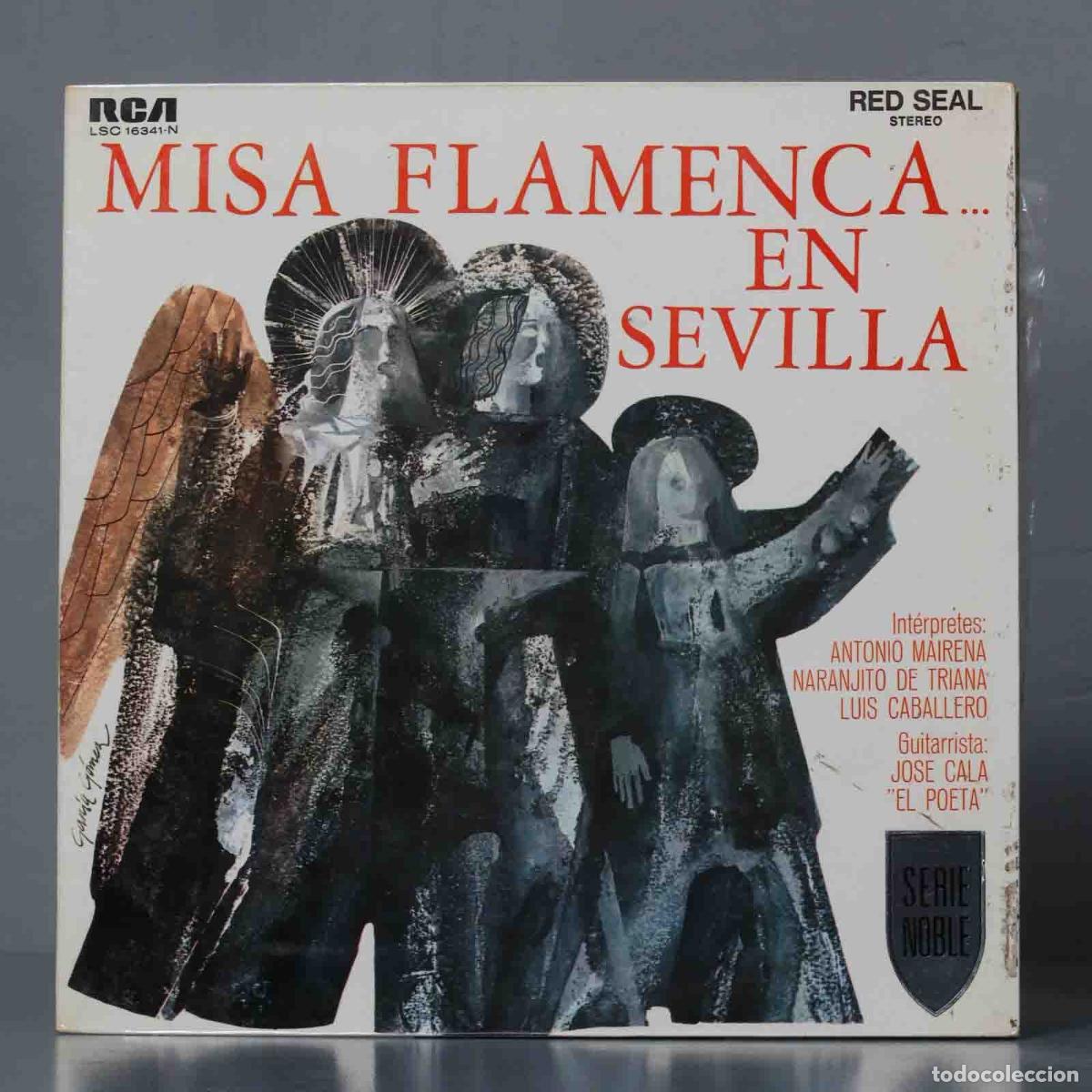 Discos de vinilo: LP. Misa Flamenca... En Sevilla - Foto 1