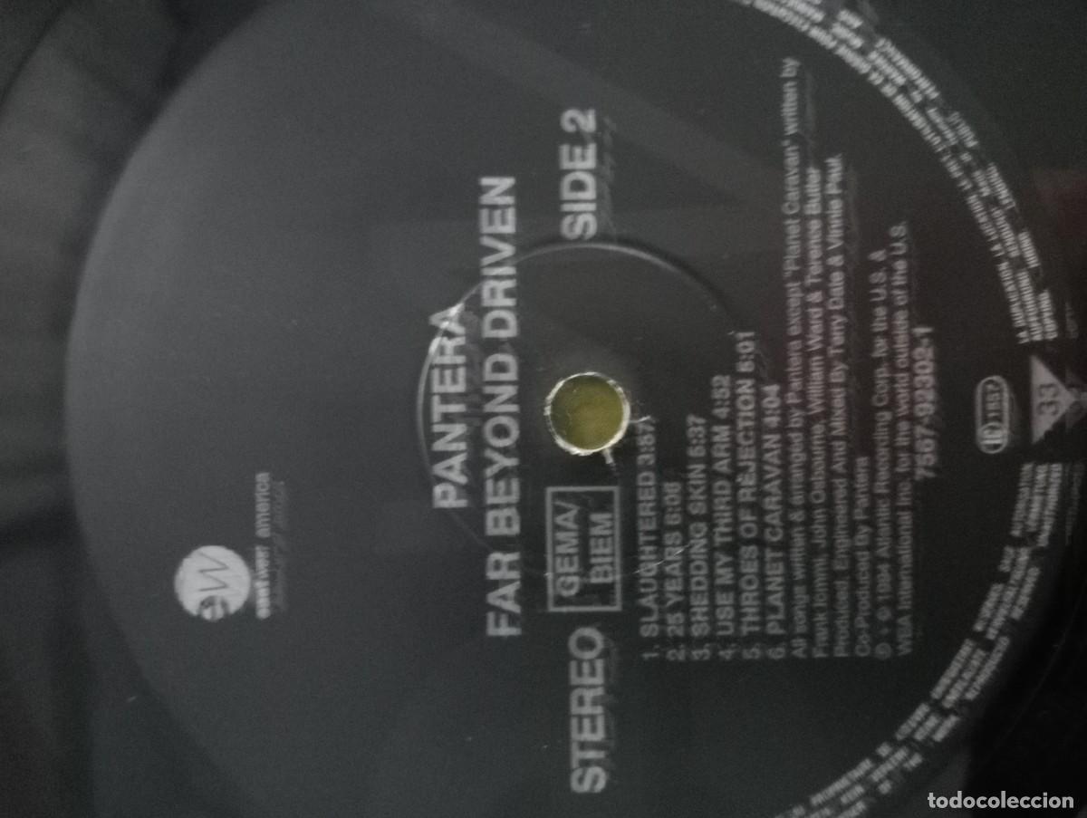 Discos de vinilo: Pantera - Far Beyond Driven, LP Original Vinilo 1994 Europa - Foto 8
