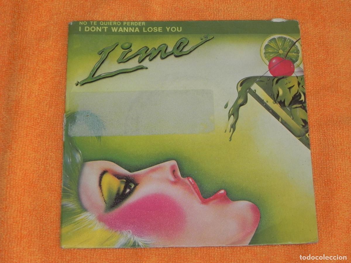 Disques de vinyle: Line / I Dont Wanna Lose You - The Party&acute;s Over / Polydor / A&ntilde;o 1984 (Ver otra foto).
