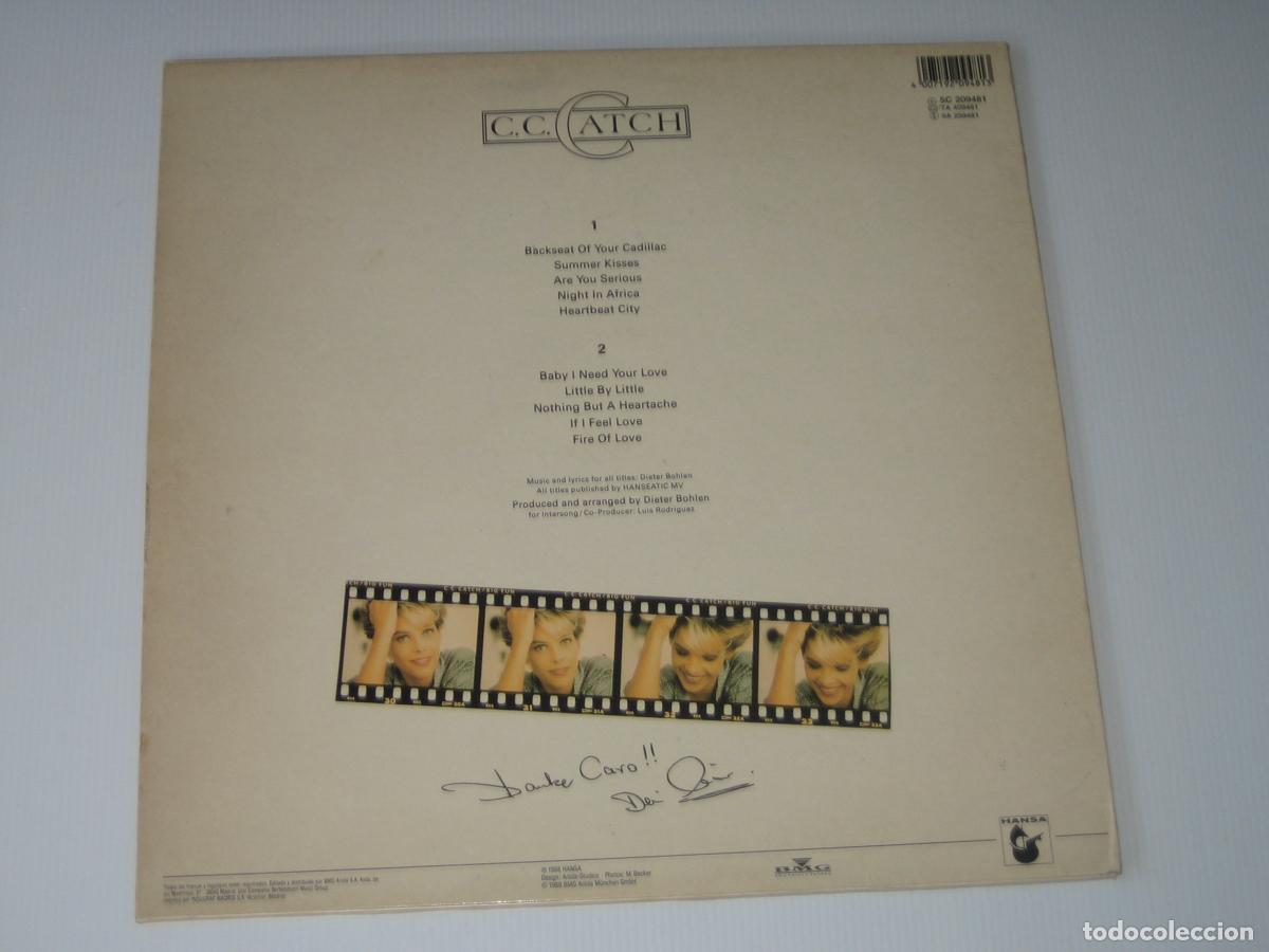 Discos de vinilo: C.C. CATCH - ED. ESPA&Ntilde;A - Foto 2