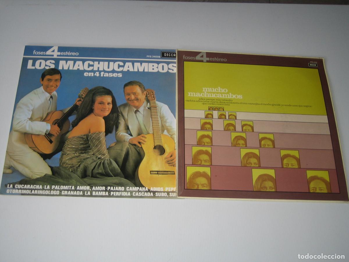 Discos de vinilo: LOS MACHUCAMBOS - LOTE DE DOS LPS - Foto 1