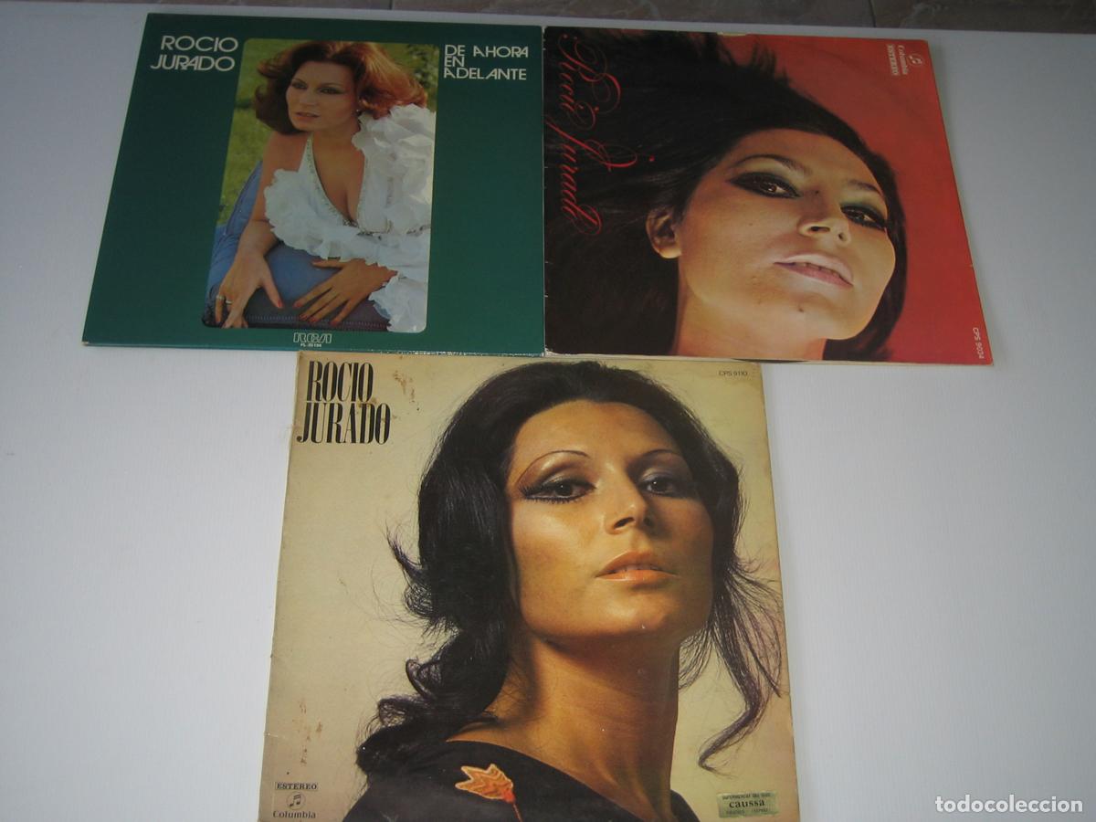 Discos de vinilo: ROCIO JURADO - LOTE DE TRES LPS - Foto 1